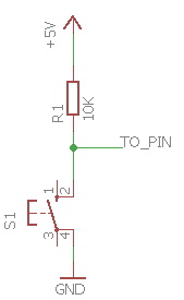 example switch circuit wiring to arduino
