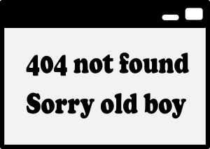 silly 404 cartoon
